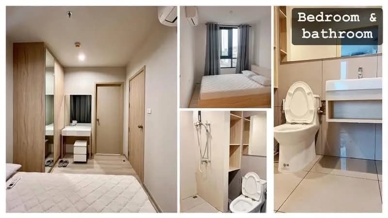 1-Bedroom Condo for Rent at NUE Noble Ngamwongwan, 26 sq.m., 10th Floor, Fully Furnished, Common Fee and Parking Included photo 3