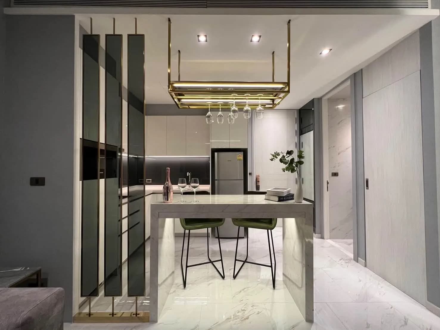 Luxury 1-Bedroom Condo for Rent at Canapaya Residences, 45 sq.m., 17th Floor, West-Facing River and City View, Rama 3 photo 4