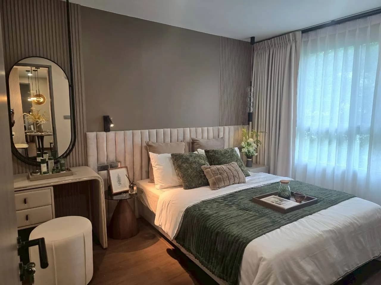 1-Schlafzimmer-Eigentumswohnung zum Verkauf im The Clover Thonglor, 36 m², Building C, 4. Etage, renoviert und komplett möbliert, 3.59 Millionen Baht