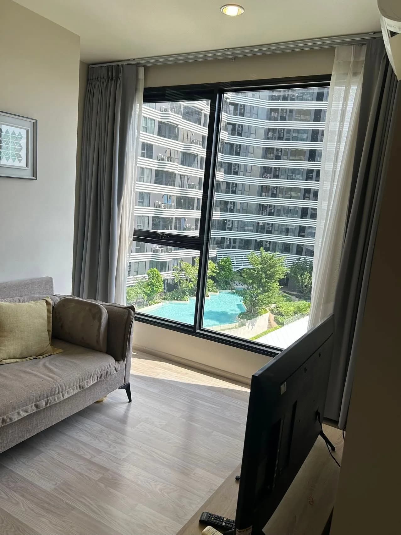 Căn hộ chung cư 1 phòng ngủ cho thuê tại Ideo Mobi Sukhumvit Eastpoint, 36 m², Tower A, tầng 9, đầy đủ nội thất, gần BTS Bang Na ảnh 3