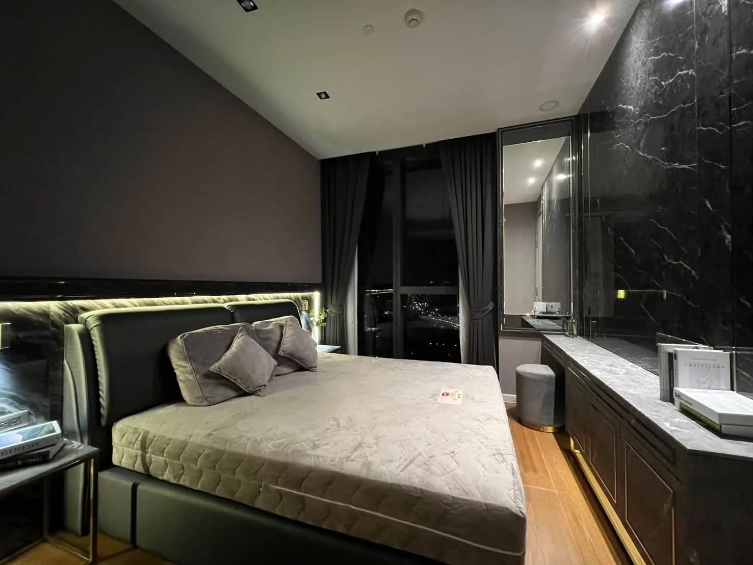 Luxury 1-Bedroom Condo for Rent at Canapaya Residences, 45 sq.m., 17th Floor, West-Facing River and City View, Rama 3 photo 5