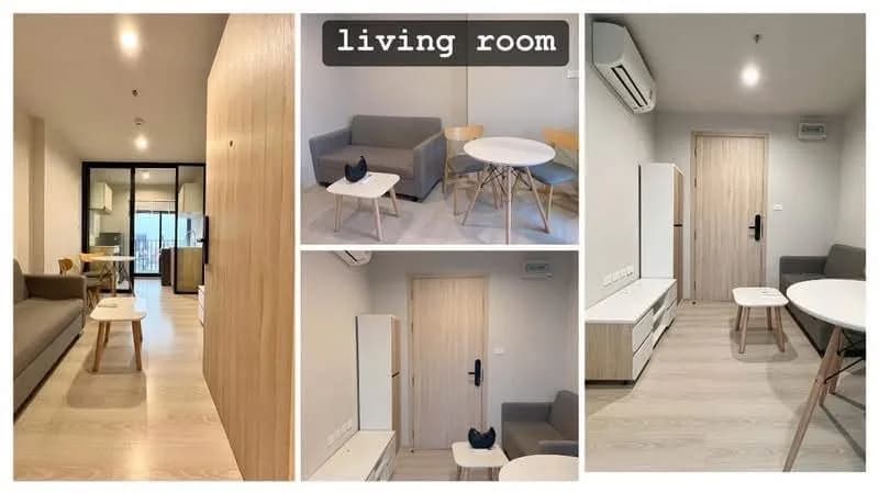 1-Bedroom Condo for Rent at NUE Noble Ngamwongwan, 26 sq.m., 10th Floor, Fully Furnished, Common Fee and Parking Included photo 2
