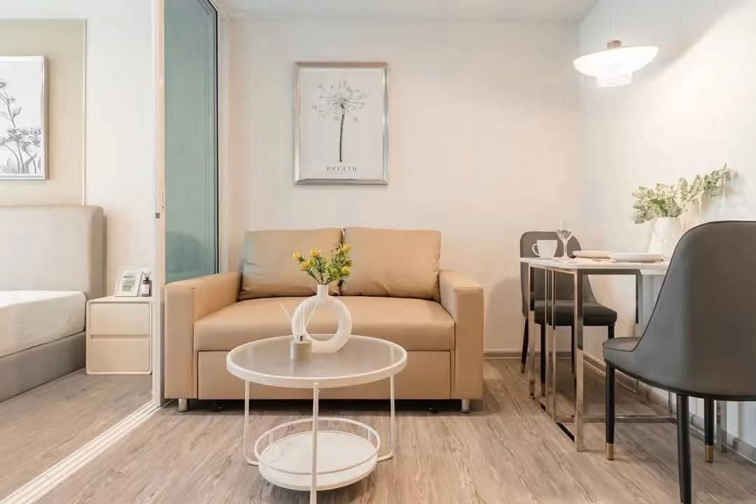 ให้เช่าคอนโด Regent Home Bangna 1 ห้องนอน 28 ตร.ม. ชั้น 26 เฟอร์นิเจอร์ครบ จอดรถฟรี ใกล้ BTS บางนา รูปที่ 2