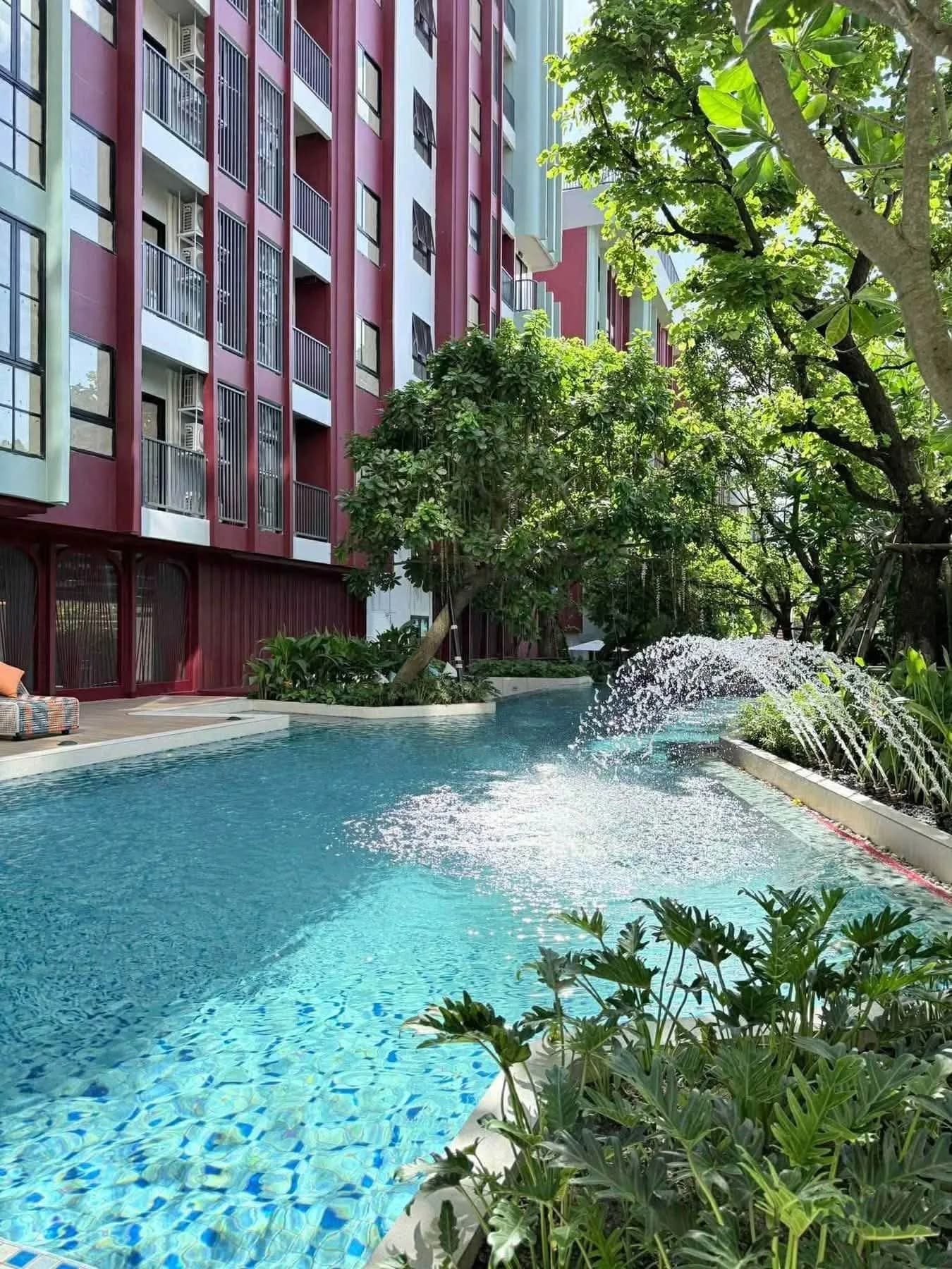 1-Schlafzimmer-Eigentumswohnung zur Miete im The Base Bukit Phuket, Building B, 2. Etage, möbliert, 16,000 Baht pro Monat Foto 4