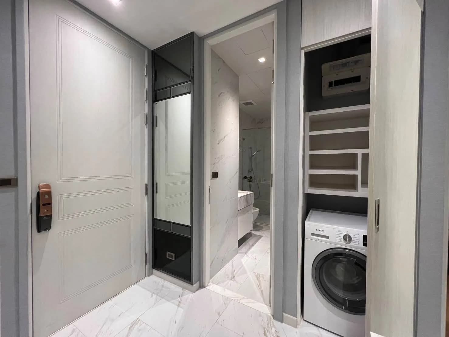 Luxury 1-Bedroom Condo for Rent at Canapaya Residences, 45 sq.m., 17th Floor, West-Facing River and City View, Rama 3 photo 8