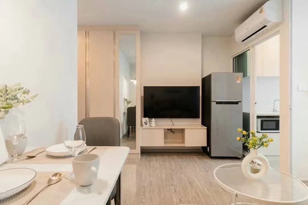 ให้เช่าคอนโด Regent Home Bangna 1 ห้องนอน 28 ตร.ม. ชั้น 26 เฟอร์นิเจอร์ครบ จอดรถฟรี ใกล้ BTS บางนา รูปที่ 3