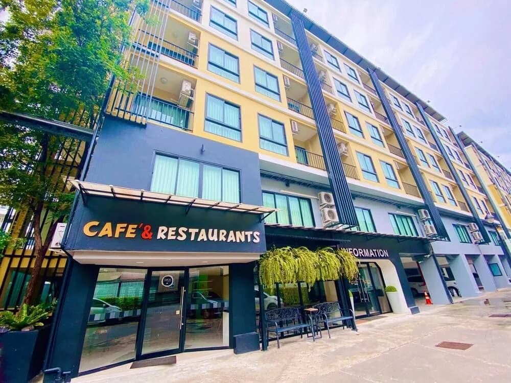 AA Residence ศรีราชา ห้องพักพร้อมเฟอร์นิเจอร์ รายเดือน 25-27 ตร.ม. ใกล้มหาวิทยาลัยเกษตรศาสตร์ ศรีราชา รูปที่ 7