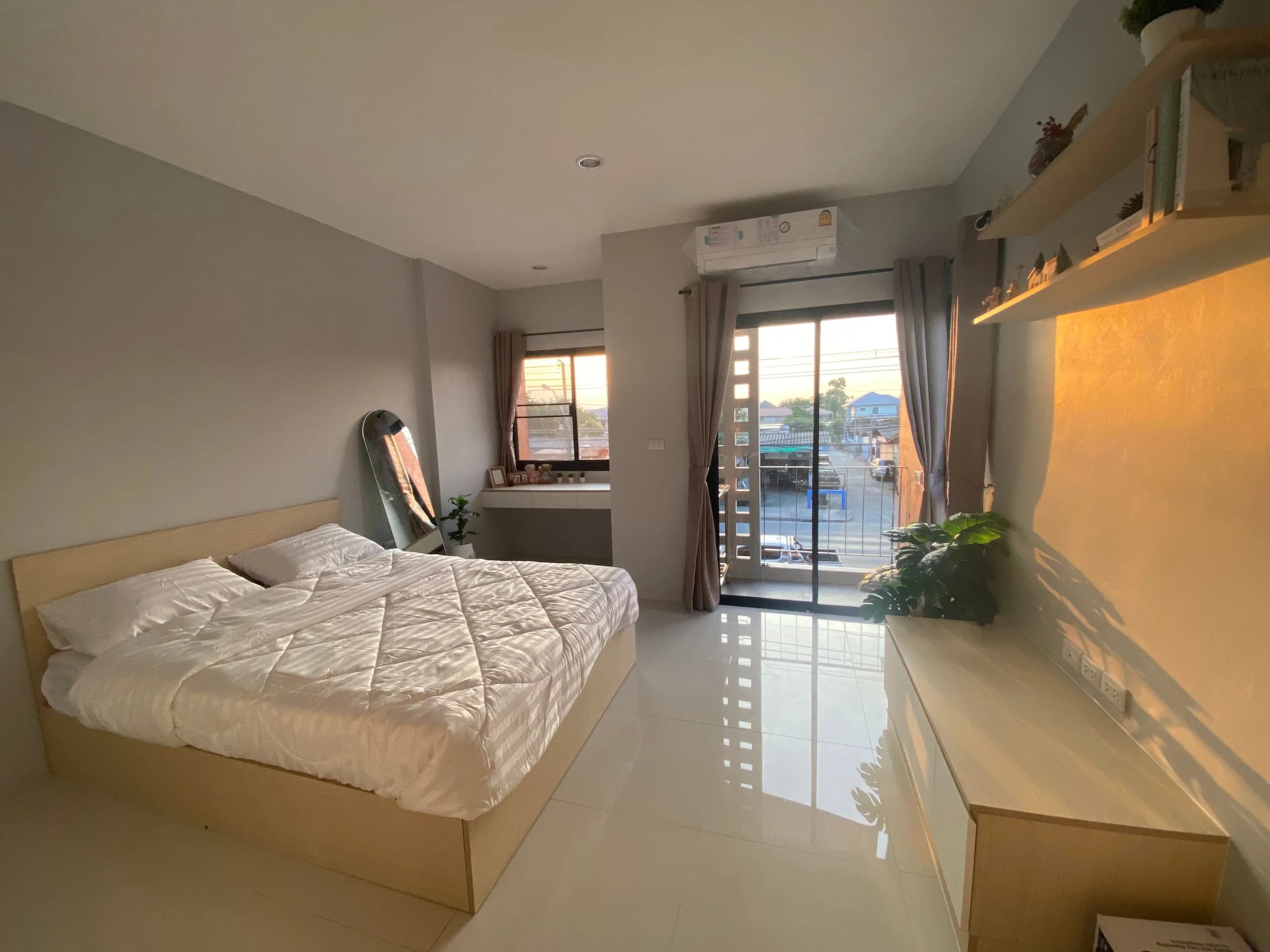 Baan Chaloem Phong Dormitory، طريق Chaloem Phong، Sai Mai، غرف مكيّفة للإيجار الشهري، مبنى جديد بمصعد، قرب مستشفى CGH Sai Mai صورة 5