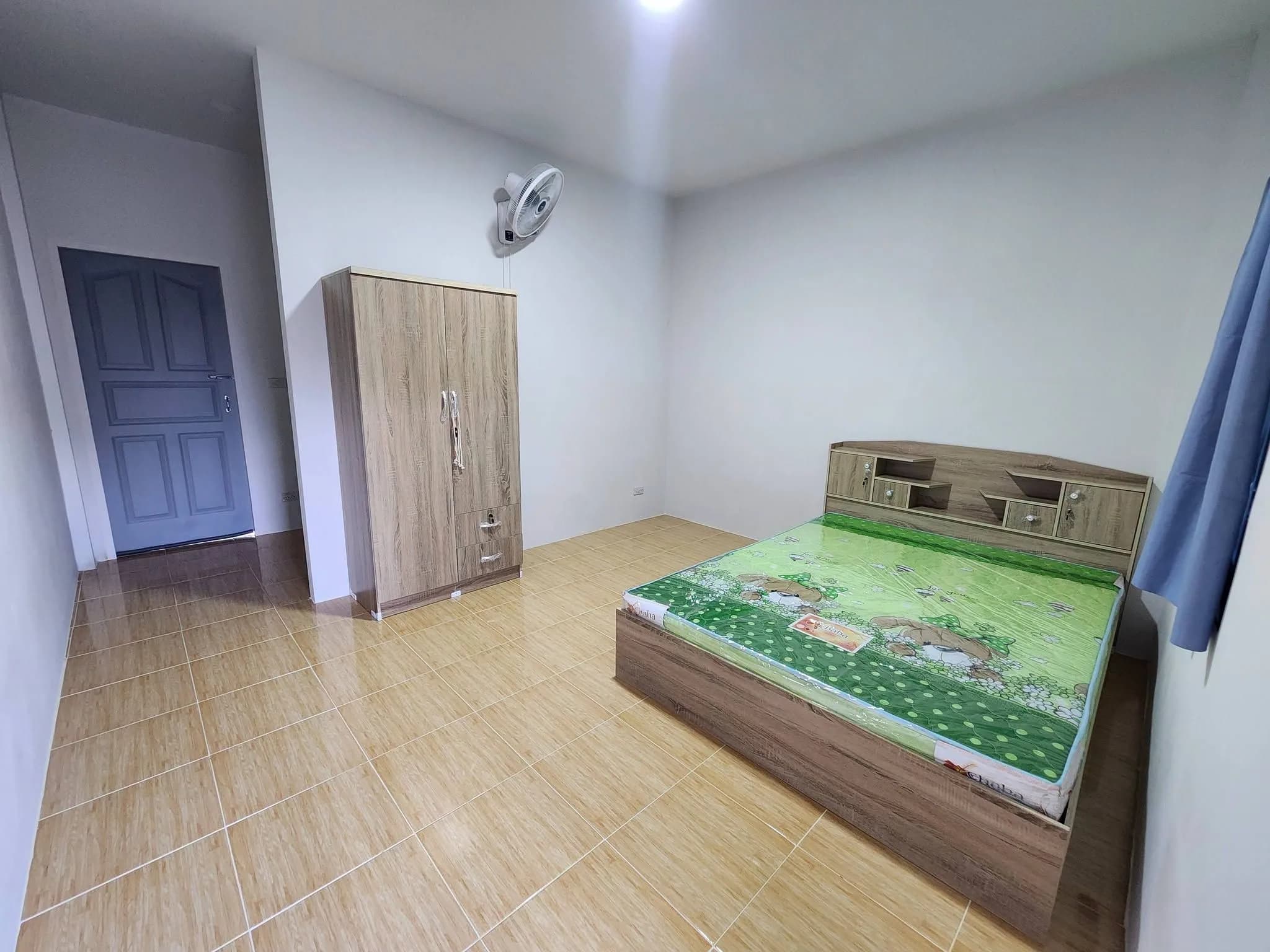 Baan Si Khiao Rooms, Umong, Lamphun: phòng quạt và phòng máy lạnh mới cho thuê theo tháng, gần Chai Sathan Market ảnh 5