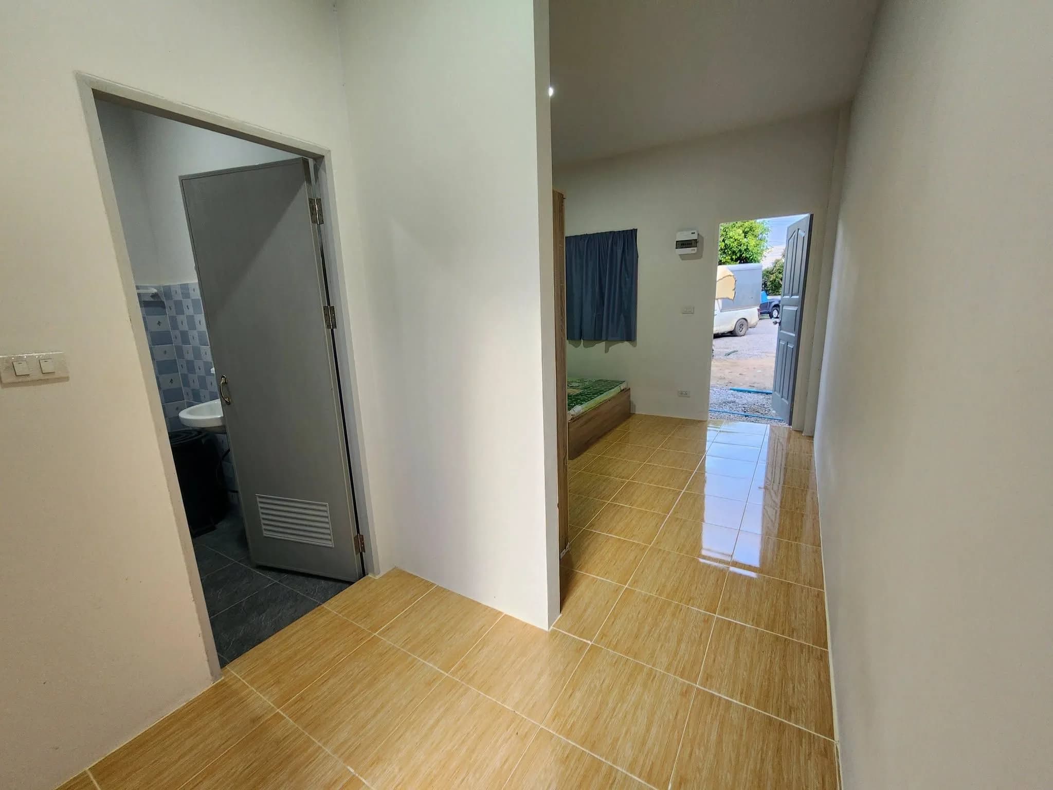 Baan Si Khiao Rooms, Umong, Lamphun: phòng quạt và phòng máy lạnh mới cho thuê theo tháng, gần Chai Sathan Market ảnh 6