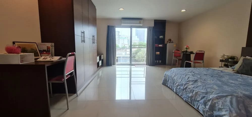 استوديوهات بمساحة 38 م² بأثاث مدمج للإيجار الشهري في Baan Soi 8 Apartment، Soi Lat Phrao 8، على بعد 600 م من محطة MRT Phahon Yothin صورة 7