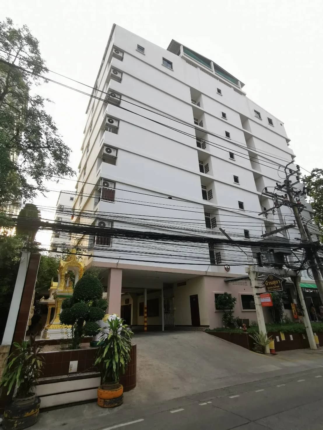 Baan Supar Apartment, Soi Lat Phrao 35: Zimmer zur Monatsmiete mit kostenlosem Glasfaser-Internet und Fitnessraum Foto 2