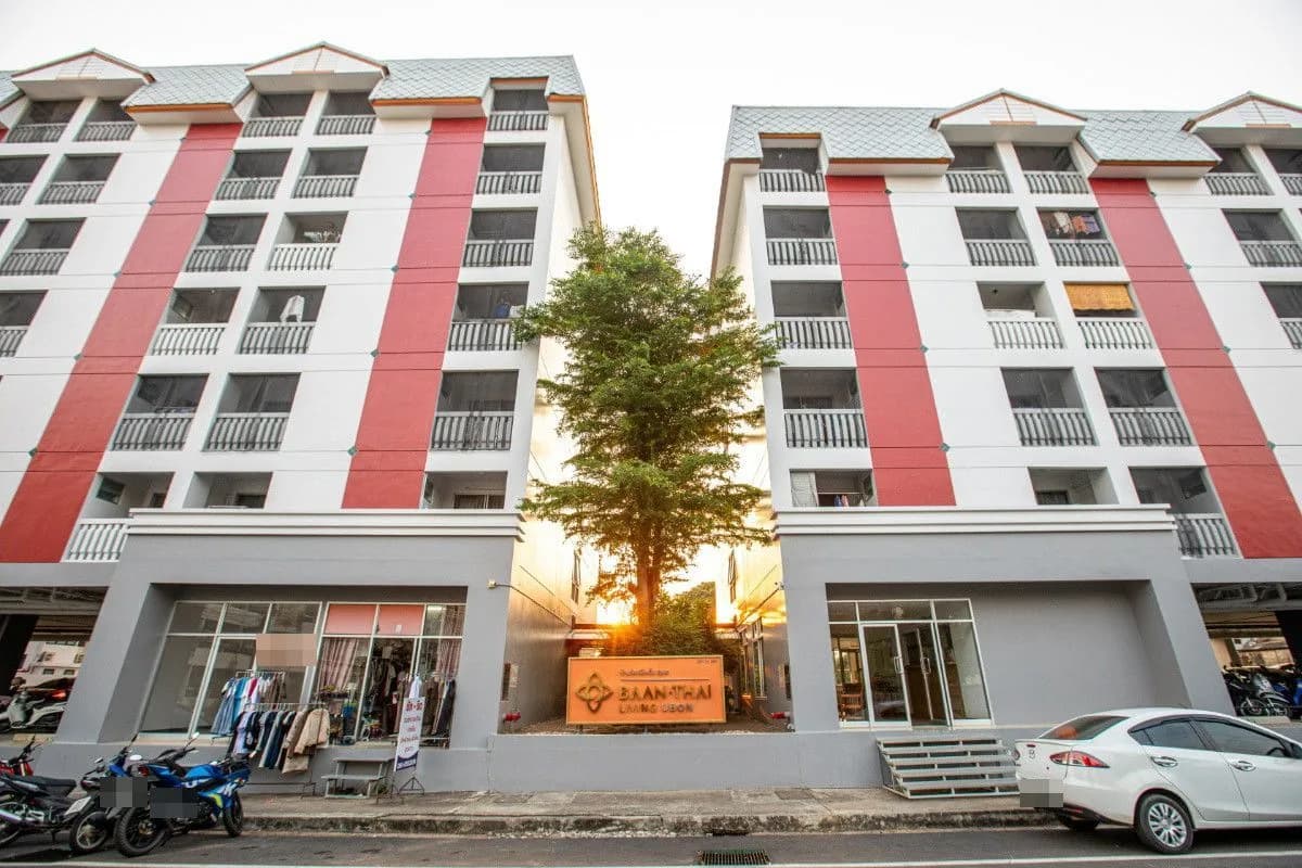 บ้านไทยลิฟวิ่ง อุบล ในเมือง ห้องสตูดิโอและห้อง 1 ห้องนอนรายเดือน ใกล้โรงพยาบาลสรรพสิทธิประสงค์ รูปที่ 2