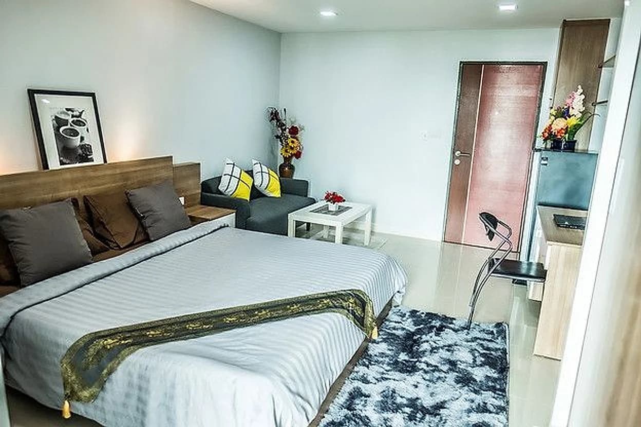 Baansuan Ratchada Resident، Soi Lat Phrao 64 Yaek 4، Wang Thonglang: استوديوهات للإيجار الشهري بمساحة 27 م² وغرف بحديقة بمساحة 39 م²، مع صالة رياضية كبيرة صورة 6