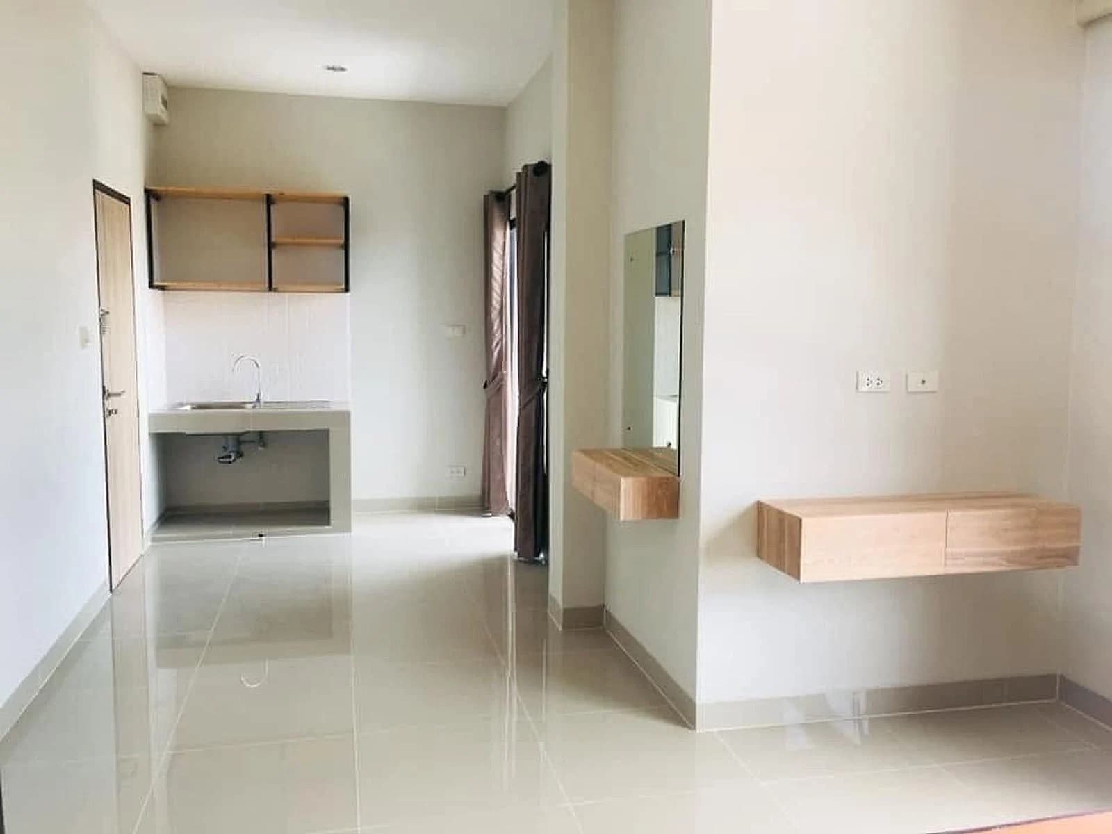 Buathong Pool Villa, Bang Bua Thong, Нонтхабури: сервисные апартаменты с бассейном, комнаты 28 кв. м, помесячная аренда, около 500 м от MRT Khlong Bang Phai фото 5