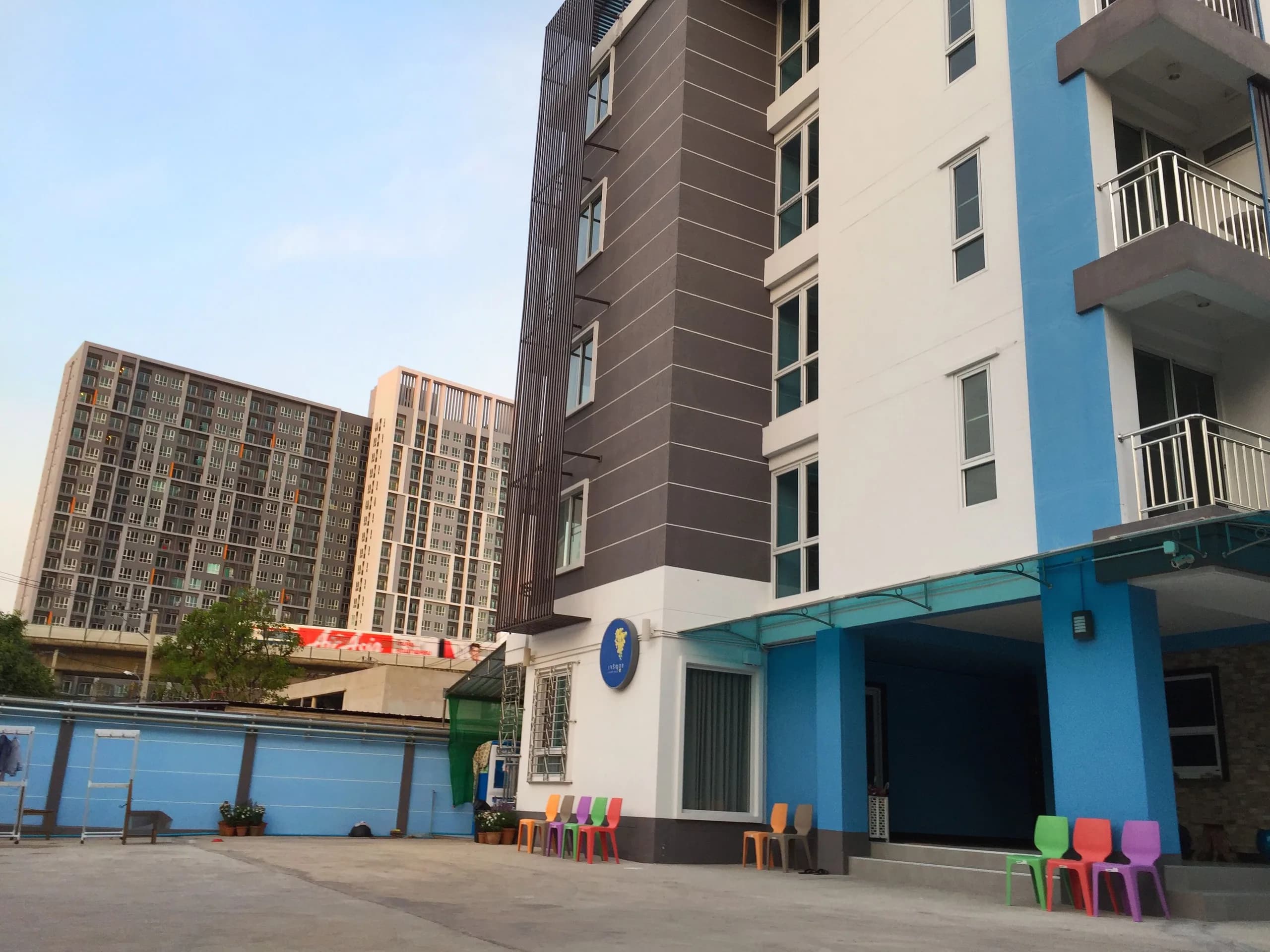 Charoensuk Residence, Soi Suan Luang, Chom Thong : studios de 22.5 m² à louer au mois, à côté du BTS Wutthakat, sortie 2 photo 8