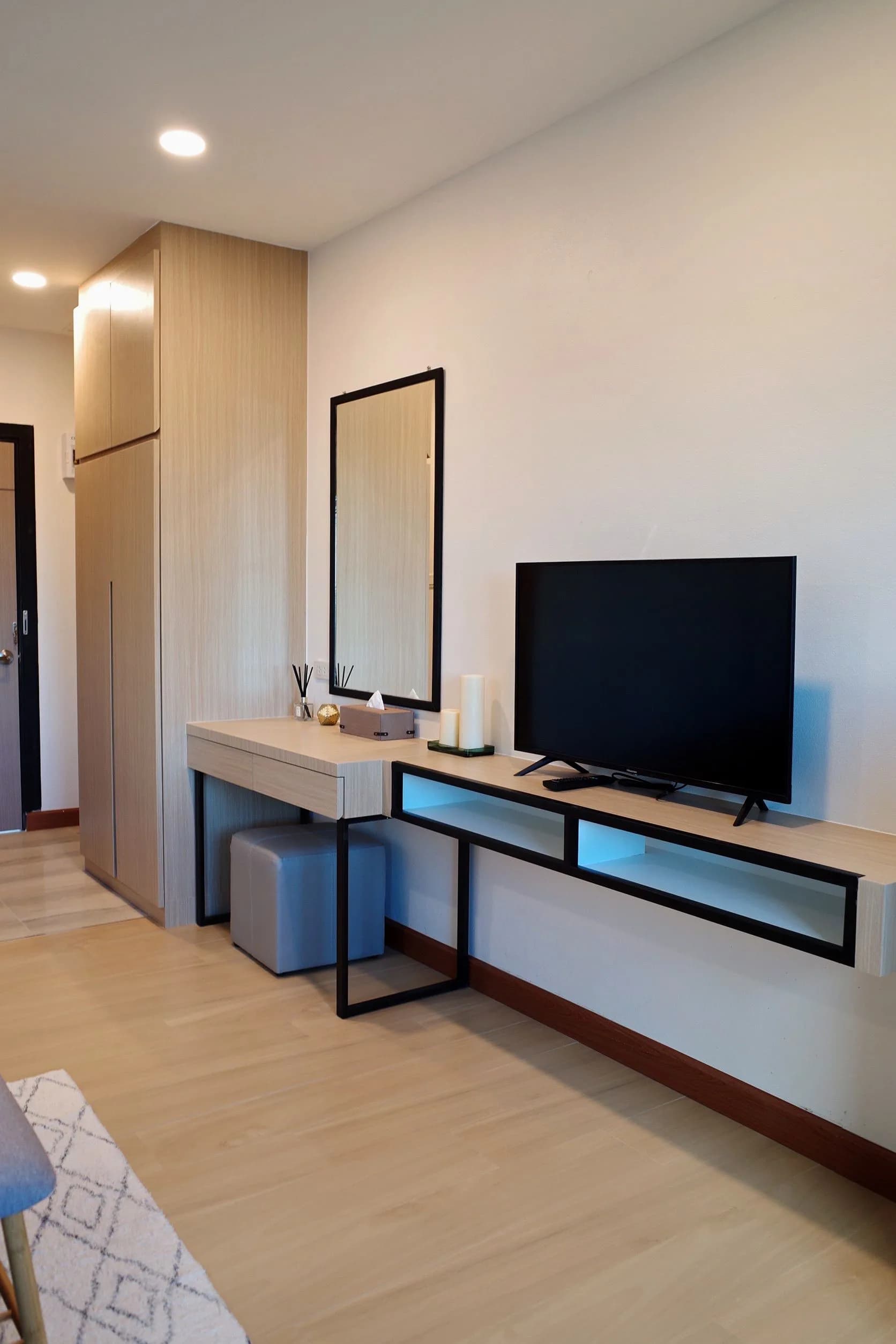 Chaviya Apartment Building B, Ban Chang: Monthly Studios of 29.5 sq.m. with a Private Balcony near Phla Beach photo 4