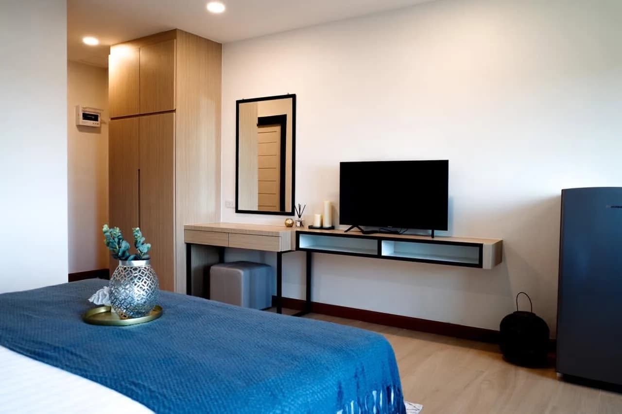 Chaviya Apartment Building B, Ban Chang: Monthly Studios of 29.5 sq.m. with a Private Balcony near Phla Beach photo 8