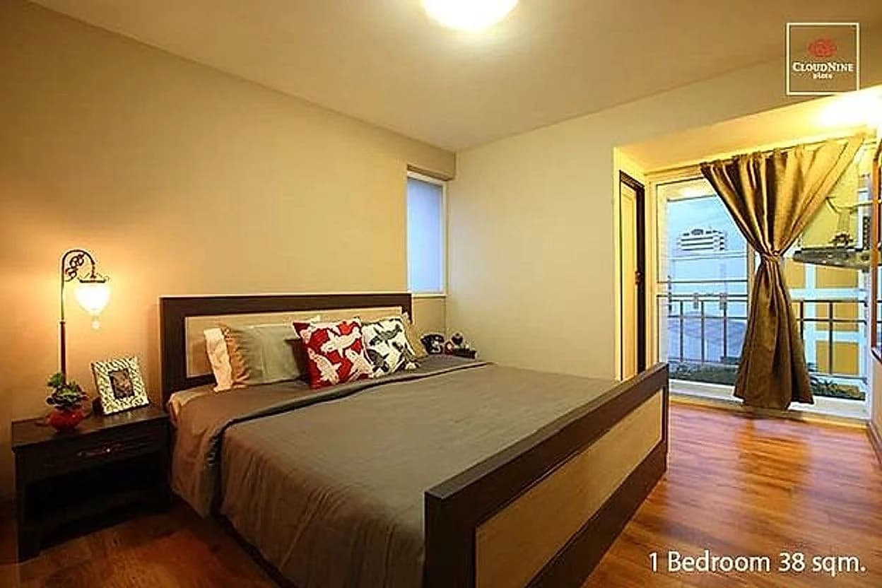 Cloud Nine Place Apartment၊ Soi Vibhavadi Rangsit 16/39 (Ratchada 19)၊ MRT Ratchadaphisek အနီး၊ စတူဒီယိုများနှင့် အိပ်ခန်း 1 ခန်းပါ အခန်းများ ငှားရန်၊ ကြောင်မွေးခွင့်ပြု ဓာတ်ပုံ 7