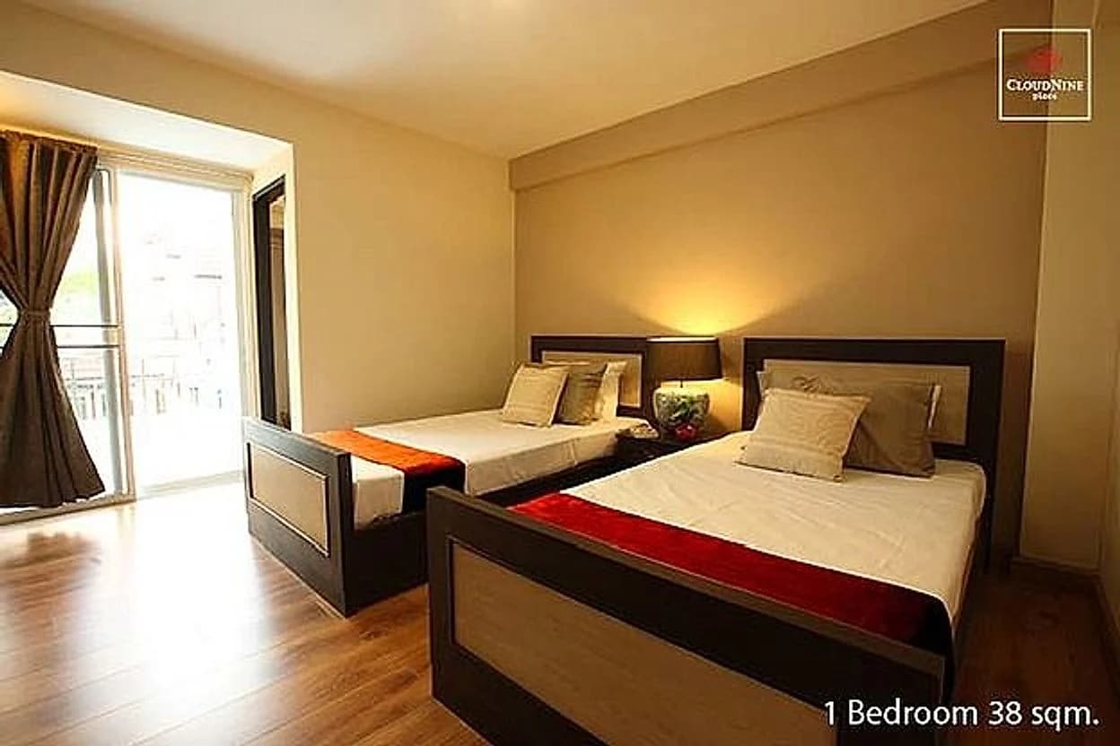 Cloud Nine Place Apartment၊ Soi Vibhavadi Rangsit 16/39 (Ratchada 19)၊ MRT Ratchadaphisek အနီး၊ စတူဒီယိုများနှင့် အိပ်ခန်း 1 ခန်းပါ အခန်းများ ငှားရန်၊ ကြောင်မွေးခွင့်ပြု ဓာတ်ပုံ 8