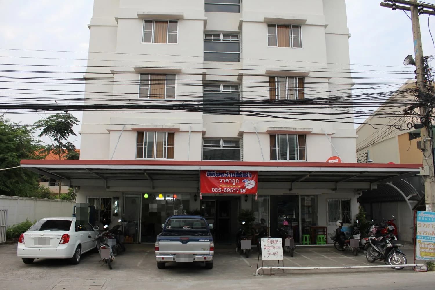 Euang Luang Court, Mae Hia: Big C Place Hang Dong 인근 수도 요금 무료 선풍기·에어컨 월세 기숙사 객실 사진 2