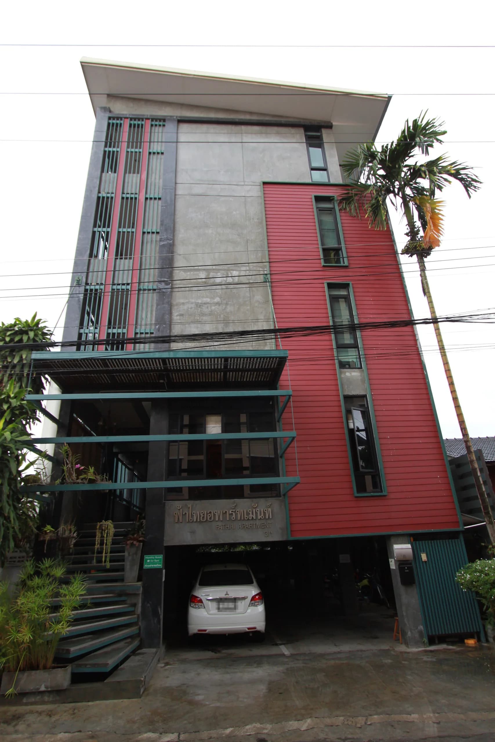 Fathai Apartment, Wiang Bua: bilik 30–35 m² sewa bulanan dengan balkoni dekat Chiang Mai Rajabhat University foto 2