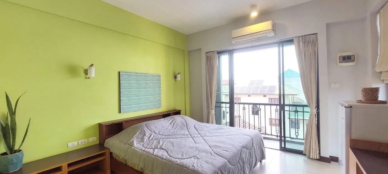 Fathai Apartment, Wiang Bua: bilik 30–35 m² sewa bulanan dengan balkoni dekat Chiang Mai Rajabhat University foto 5
