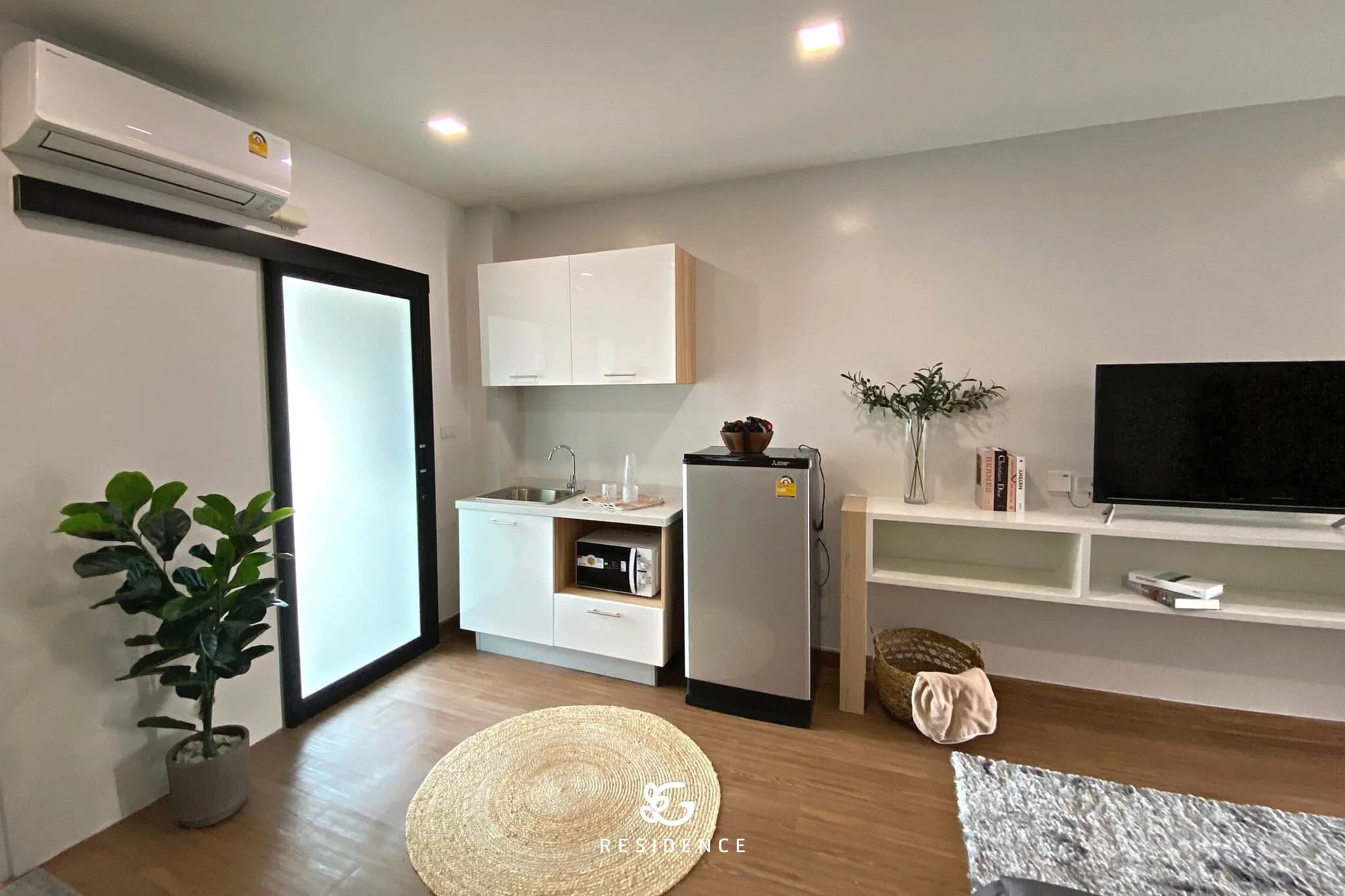 G Residence（Greenpark）：Central Festival 和 Payap University 附近极简风月租单间 第7张照片