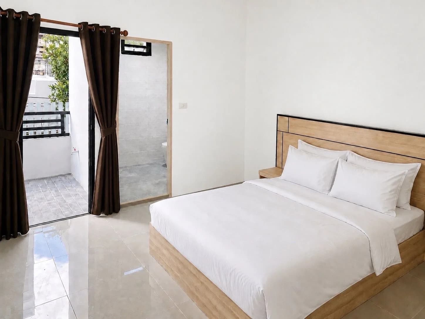 Garden Arun 41, Soi Arun Amarin 41, Bangkok Noi: neue Zimmer mit 25 m² zur Monatsmiete im Neubau mit Aufzug, nahe Siriraj Hospital Foto 4
