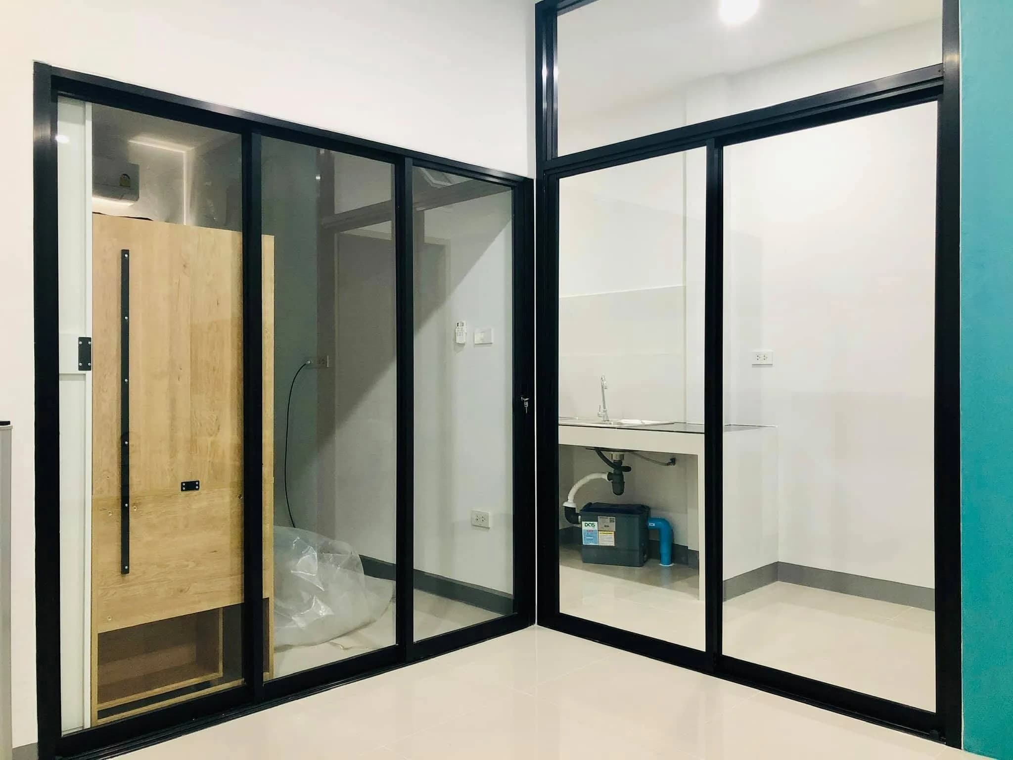 Horizon Sky Lamphun, Mueang Nga: Condo-Zimmer mit 36 m², separatem Schlafzimmer und Küche zur Monatsmiete nahe Makro Lamphun Foto 7