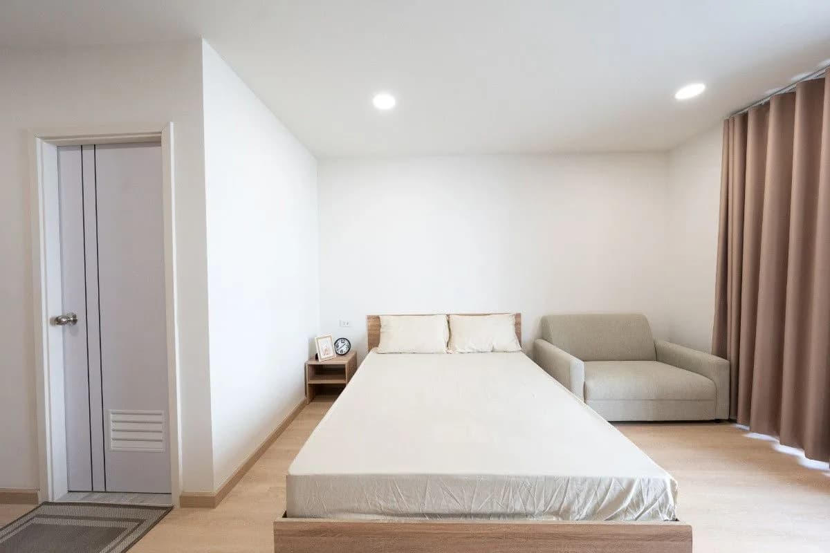 Buwanang paupahang bagong kuwarto sa Khongkhwan Apartment, Chok Chai 4, may mga palapag na puwede ang alagang hayop, malapit sa Lotus's Wang Hin larawan 4