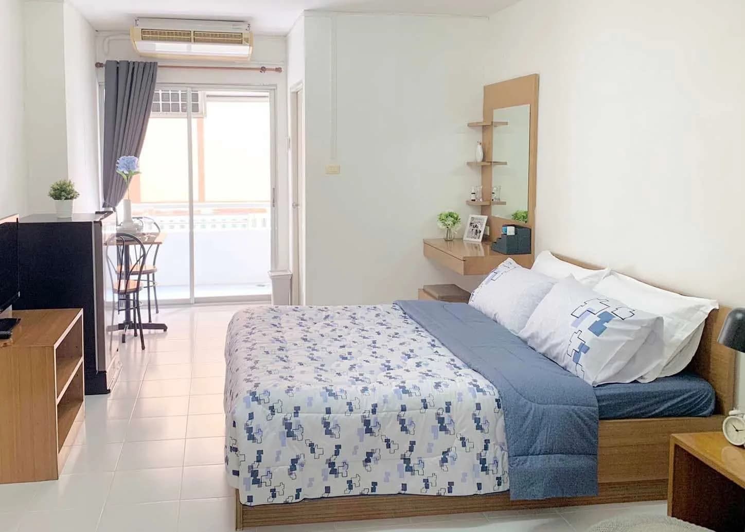 กรองทองแมนชั่น บางกะปิ (Krongthong Mansion Bang Kapi) ซอยเสรีไทย 1 บางกะปิ ห้องสตูดิโอรายเดือน 23–30 ตร.ม. ห่าง MRT แยกลำสาลีประมาณ 700 ม. รูปที่ 4