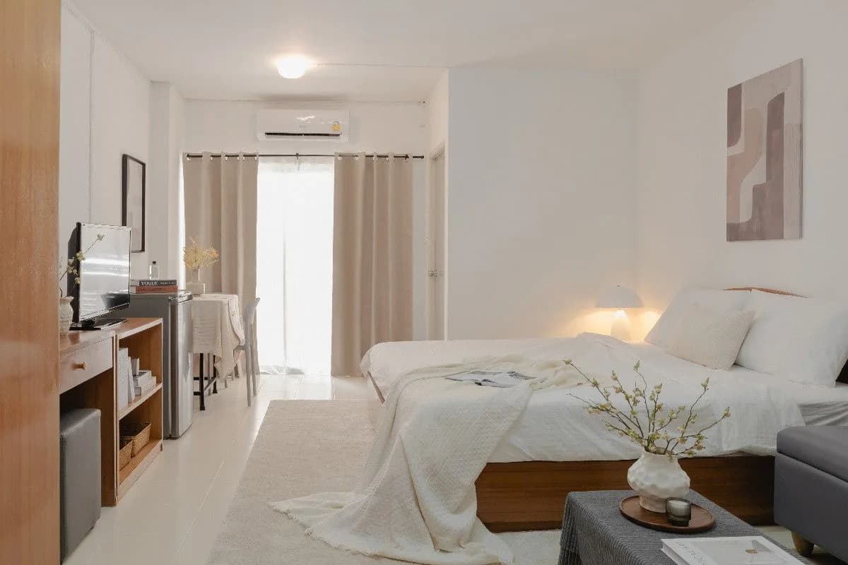 Krongthong Mansion Mo Chit, Soi Choei Phuang bercabang dari Jalan Vibhavadi Rangsit: studio berperabot sewa bulanan seluas 28 m², dekat Chatuchak Park foto 2