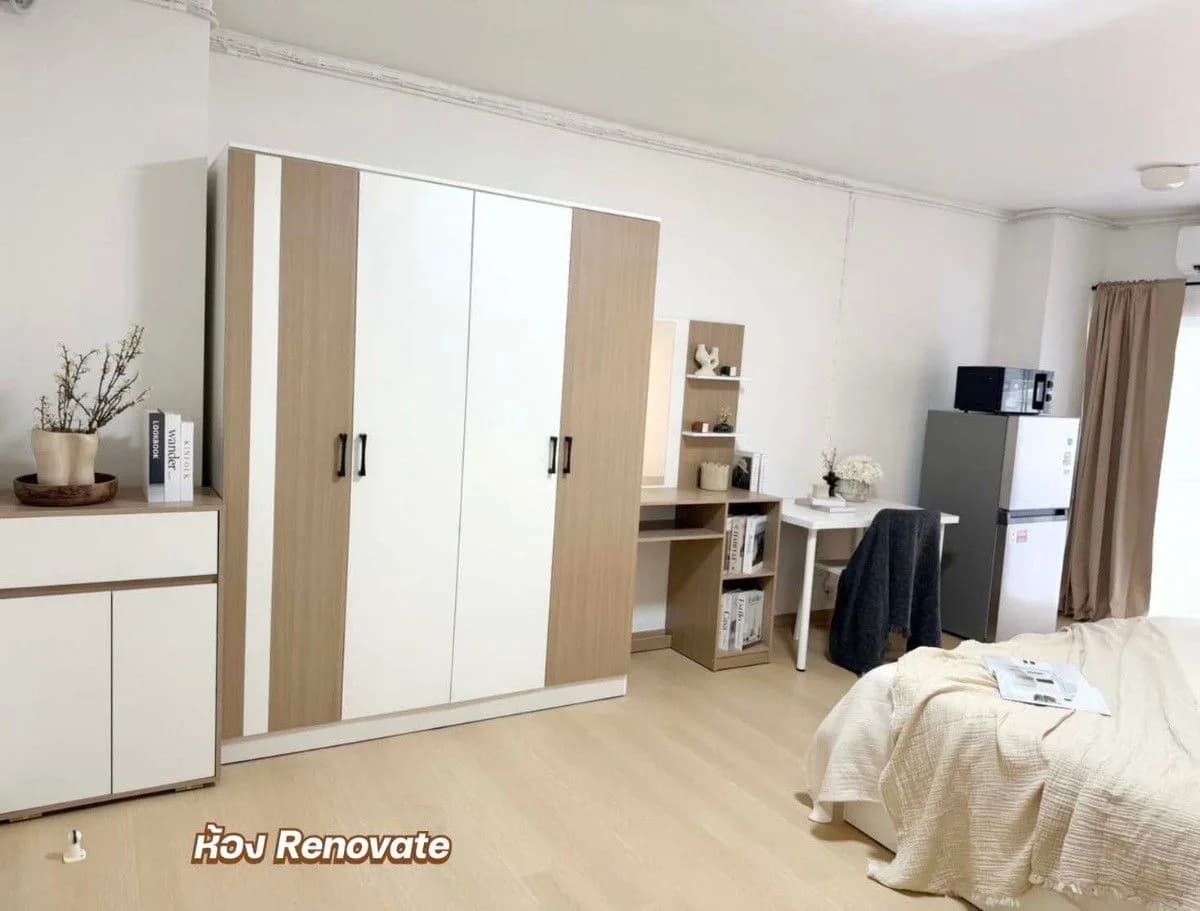 Krongthong Mansion Mo Chit, Soi Choei Phuang bercabang dari Jalan Vibhavadi Rangsit: studio berperabot sewa bulanan seluas 28 m², dekat Chatuchak Park foto 8