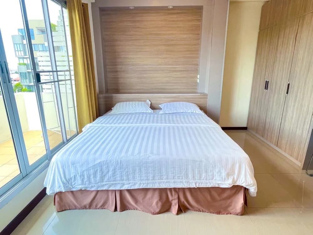 Lillyplace Apartment ซอยแบริ่ง 7 บางนา ห้องสตูดิโอและห้องชุดเฟอร์นิเจอร์ครบรายเดือน ห้องใหญ่เลี้ยงแมวได้ ใกล้ BTS แบริ่ง รูปที่ 3