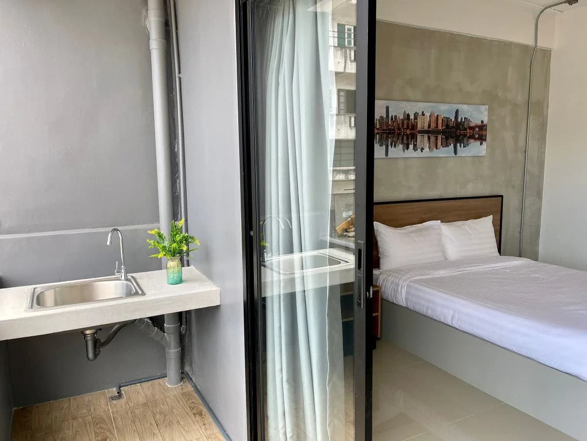 Luka House ลูก้า เฮาส์ ซอยเทศบาล 6 ลำลูกกา ปทุมธานี เซอร์วิสอพาร์ตเมนต์ ห้องรายเดือน 28–42 ตร.ม. สัญญา 1 ปี รูปที่ 7