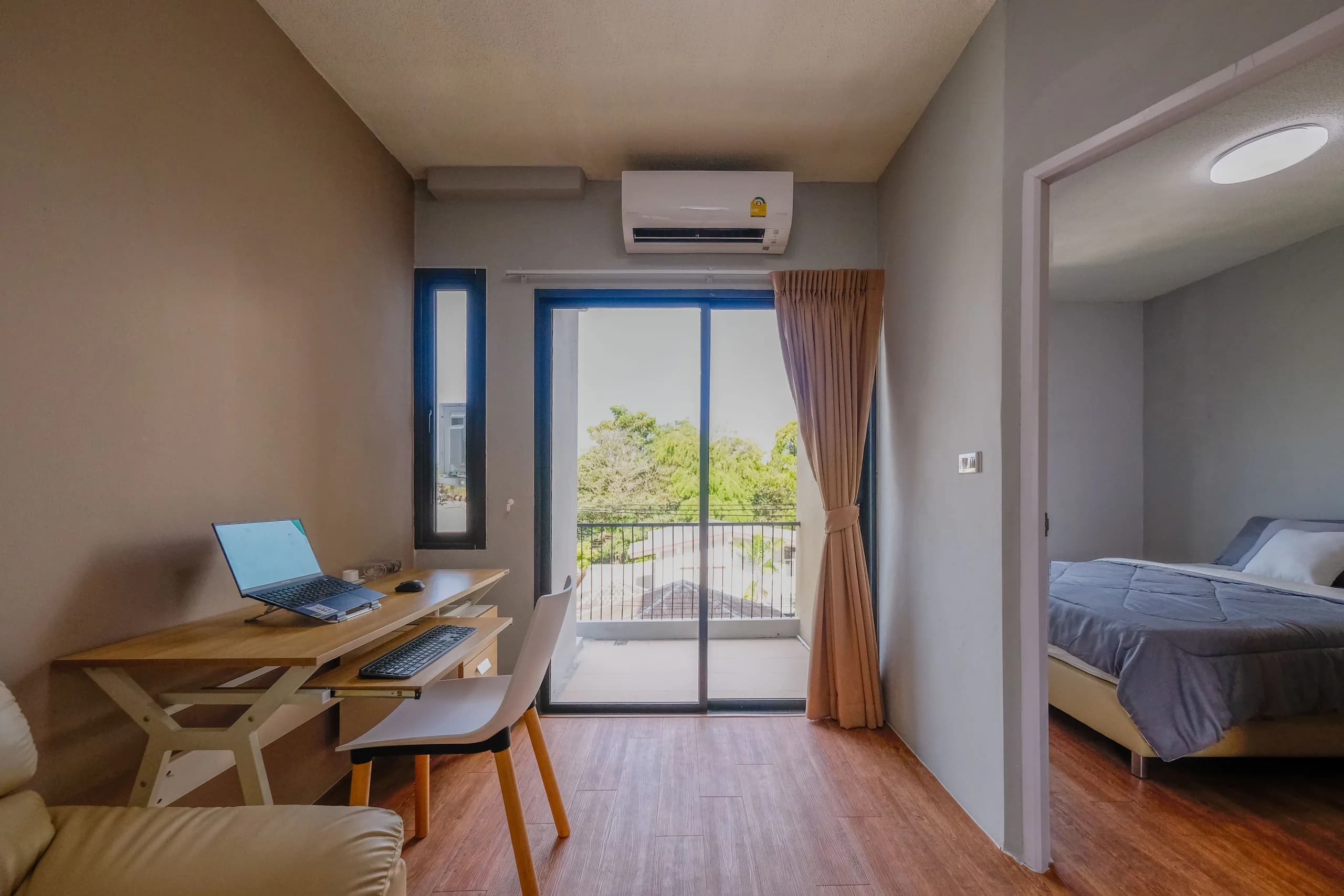 Makham Residence, Soi Rama 9 Soi 26, Huai Khwang: Studios sowie Ein- und Zwei-Schlafzimmer-Wohnungen mit 28-55 m² zur Monatsmiete, nahe Bangkok Hospital Foto 2