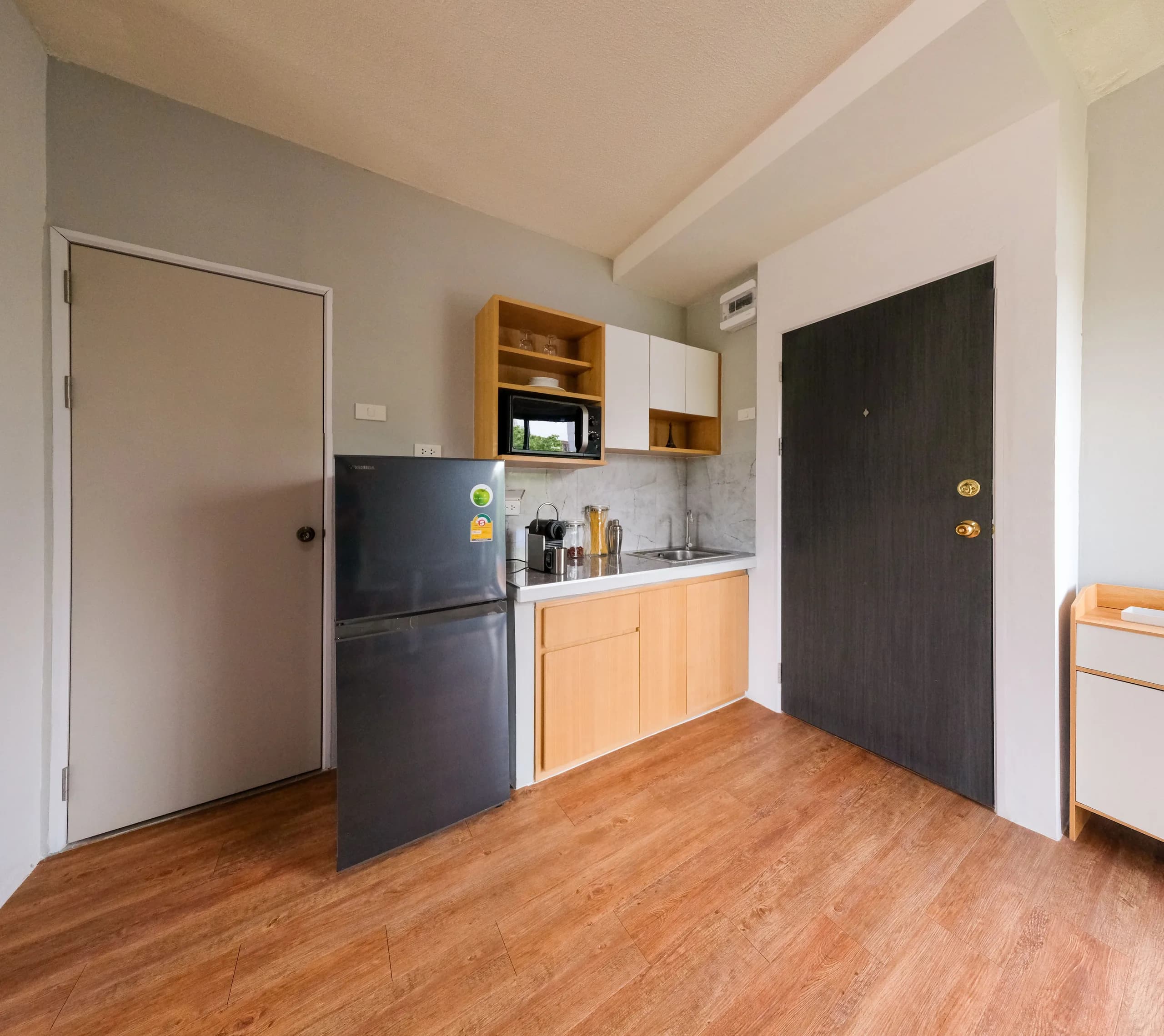 Makham Residence, Soi Rama 9 Soi 26, Huai Khwang: Studios sowie Ein- und Zwei-Schlafzimmer-Wohnungen mit 28-55 m² zur Monatsmiete, nahe Bangkok Hospital Foto 4