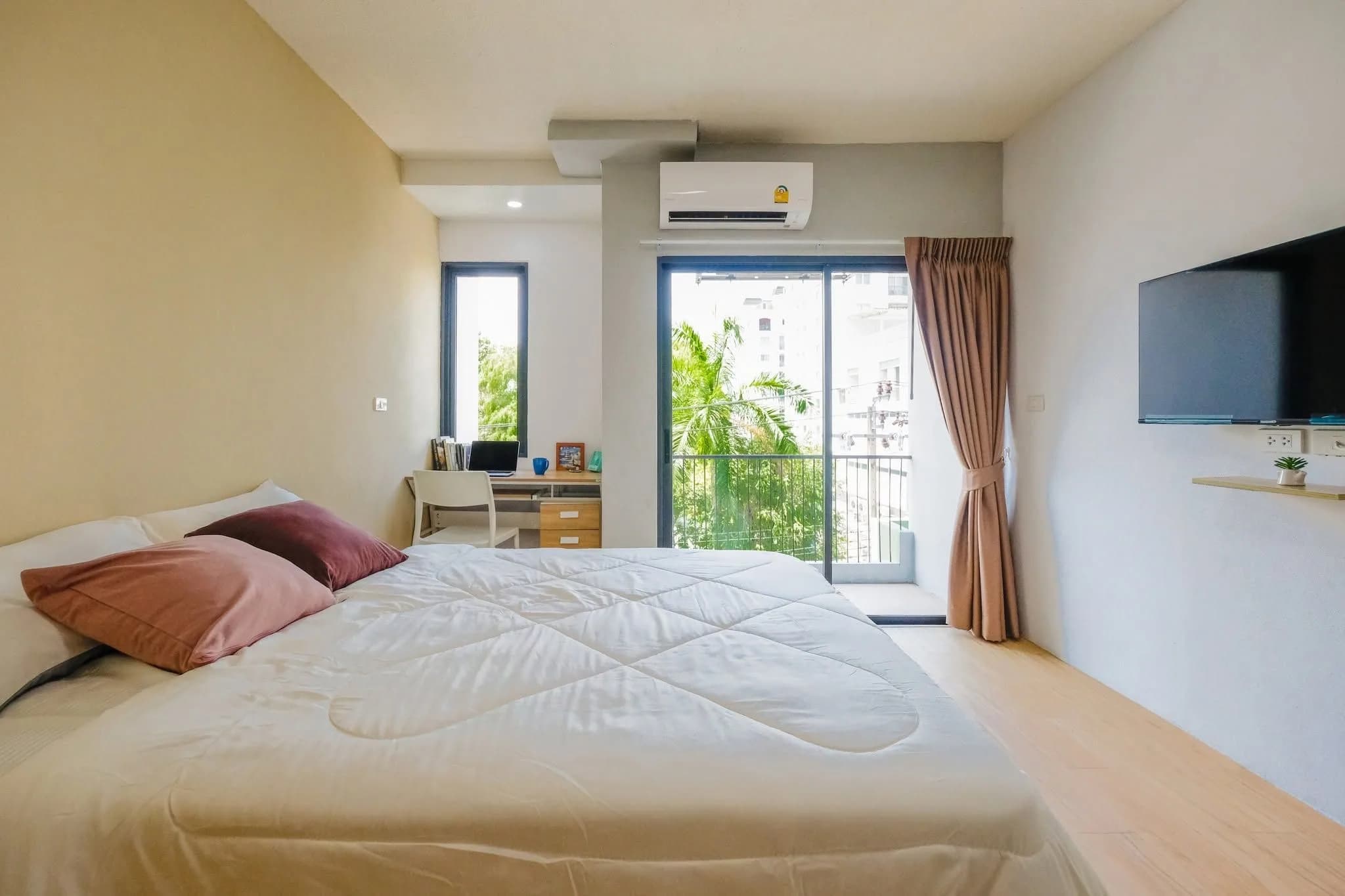 Makham Residence, Soi Rama 9 Soi 26, Huai Khwang: Studios sowie Ein- und Zwei-Schlafzimmer-Wohnungen mit 28-55 m² zur Monatsmiete, nahe Bangkok Hospital Foto 7