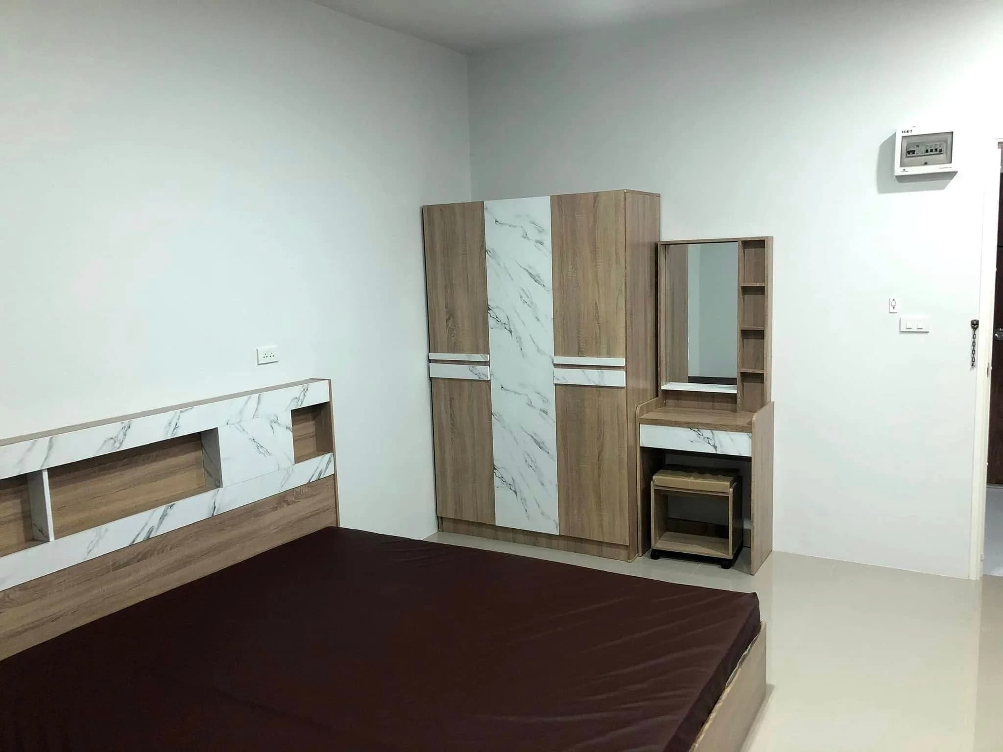 Mine Place, Mueang Nga, Lamphun: Studios mit 26 m² und Stellplatz für jedes Zimmer zur Monatsmiete nahe dem Industriegebiet Northern Region Foto 6