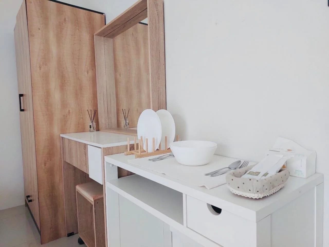 Sujittra Dormitory 2, Bo Sang Soi 5: Zimmer mit Ventilator oder Klimaanlage zur Monatsmiete nahe dem Schirmdorf Bo Sang Foto 7