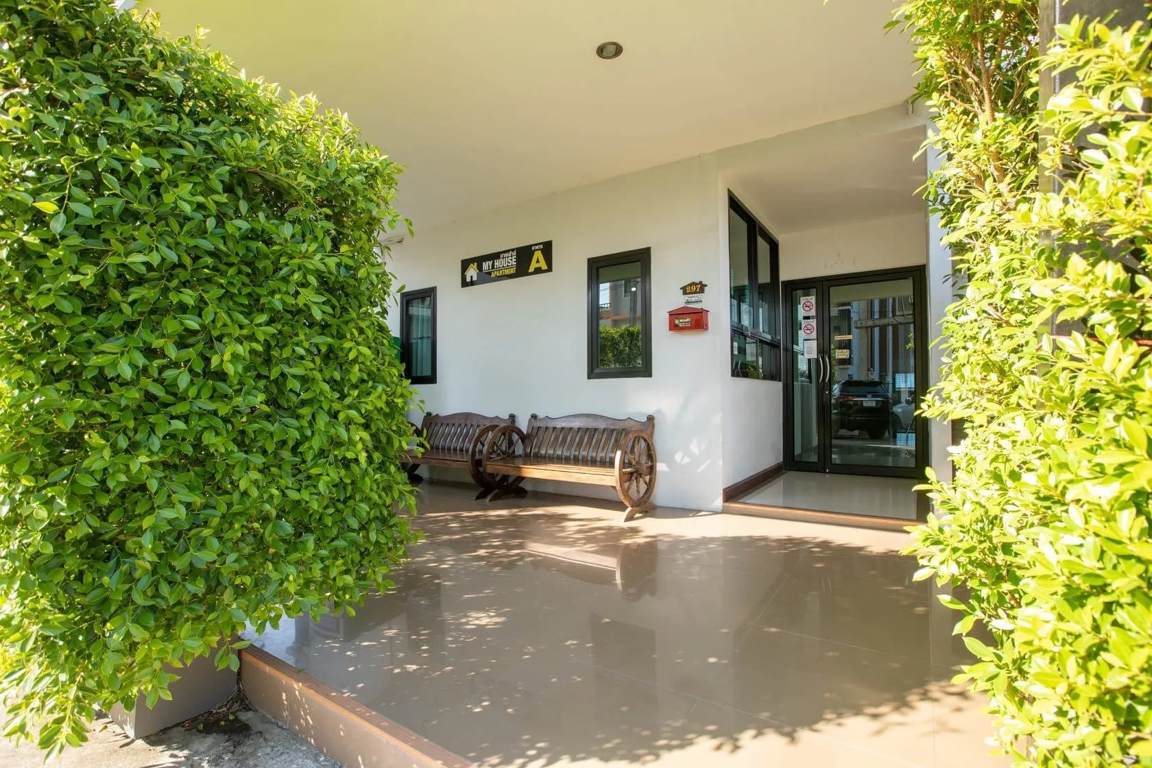 My House Apartment 1، Mae Jo: غرف شهرية مكيّفة 25 م² بشرفة قرب جامعة Maejo صورة 7