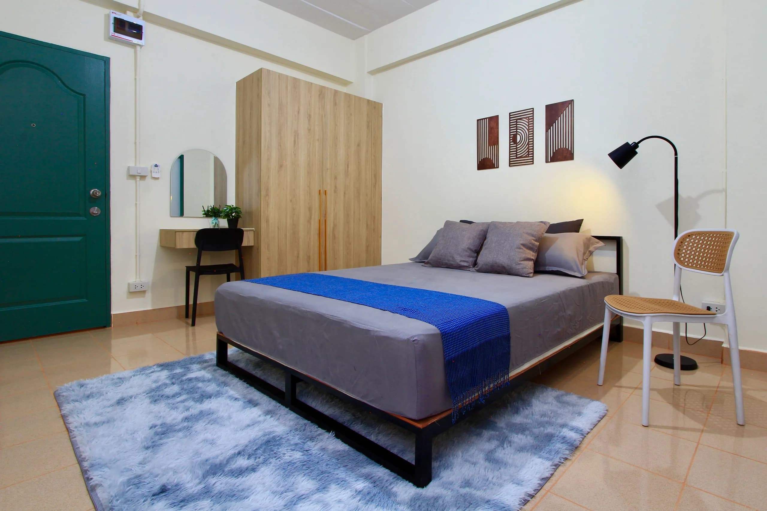 My Space Apartment Phahon Yothin 48: меблированные студии с бесплатным тренажёрным залом и Wi-Fi, аренда помесячно, рядом с Central Ramindra