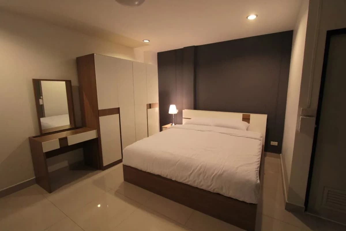 นภาวิลล์ ถนนประชาราษฎร์บำเพ็ญ ห้วยขวาง ห้องพักรายเดือน 30 ตร.ม. เตียงเดี่ยวหรือเตียงคู่ ใกล้ MRT ห้วยขวาง รูปที่ 5