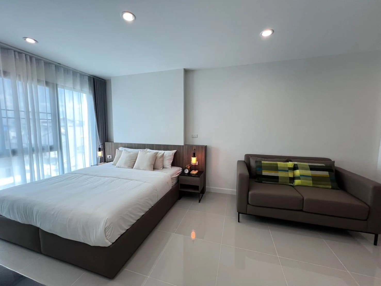 NARA Residence ซอยอุดมสุข 24 ห้องสตูดิโอรายเดือน อาคารเปิดใหม่ มีฟิตเนส รูปที่ 5