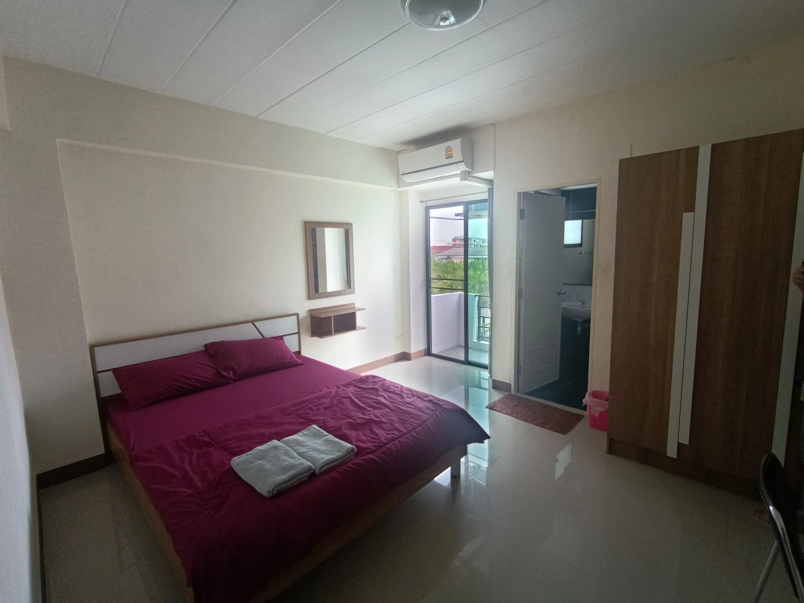 PA House Apartment, Soi Chak Phra 24, Taling Chan: Studios mit 25 m² und Balkon zur Monatsmiete, nahe Silpakorn-Universität Foto 7