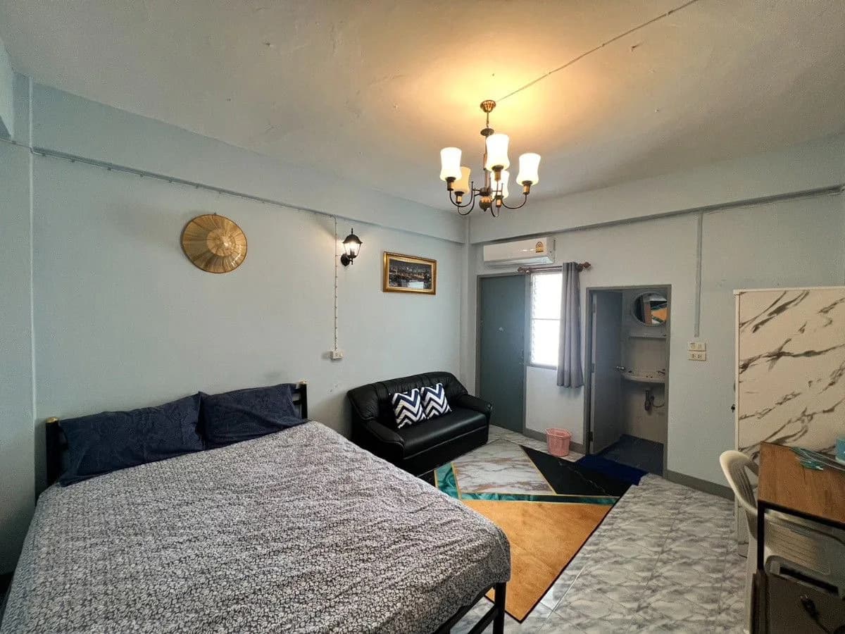Panmanee Apartment، Soi Inthamara 41، Sutthisan: غرف مفروشة ومكيّفة للإيجار الشهري بمساحة 20 م²، قرب MRT Sutthisan صورة 7