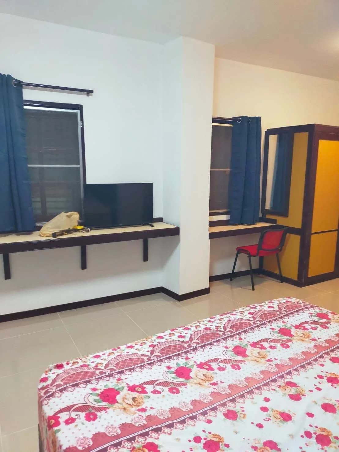 Panya Bali Residence, Nong Pa Khrang: Zimmer mit Ventilator oder Klimaanlage und 24 m² mit Wachdienst zur Monatsmiete hinter dem Makro Chiang Mai Foto 4