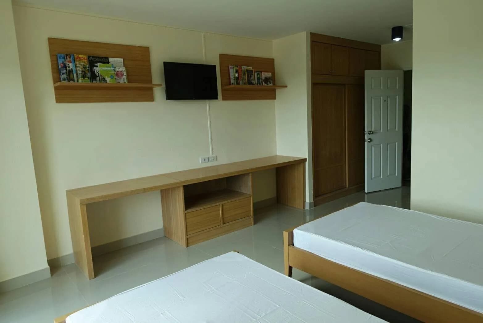 Phongamornrak Place, Kamphaeng Saen: Monthly Dorm Rooms of 28 sq.m. near Kasetsart University Kamphaeng Saen