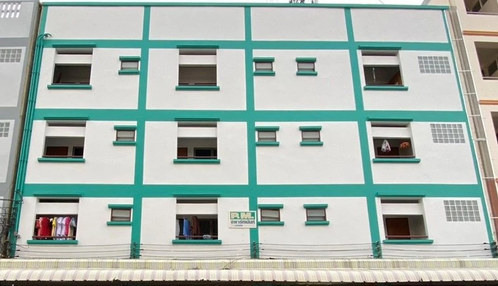 P.M. Apartment, 나콘랏차시마 시내: Lotus's Korat 인근 22㎡ 월세 선풍기 객실 사진 2
